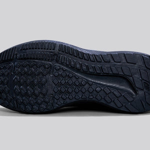 Blend Knit Slip Ons : Black-Grey