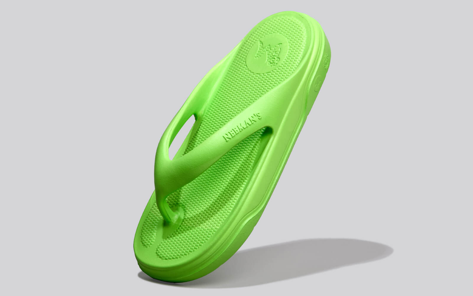 Cushers Flips For Women : Neon Green