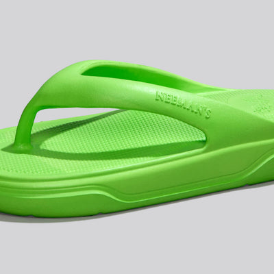 Cushers Flips For Women : Neon Green