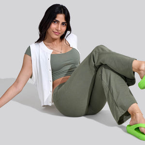 Cushers Flips For Women : Neon Green