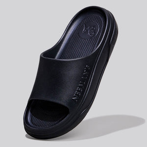 Cushers Slides For Women : Black