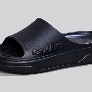 Cushers Slides For Women : Black