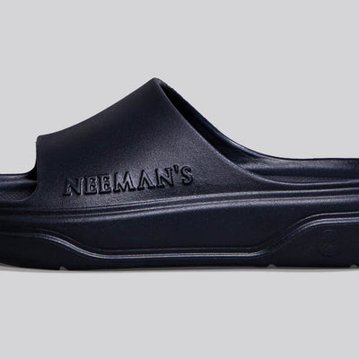 Cushers Slides For Women : Black