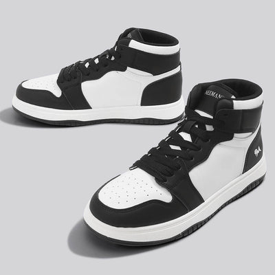 Character High Top : Black-White