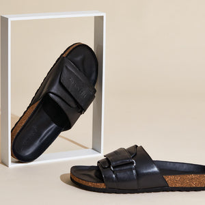 Cork Slides : Black