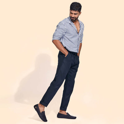 Dress Loafers : Black