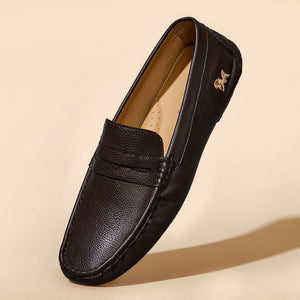 Dress Loafers : Brown