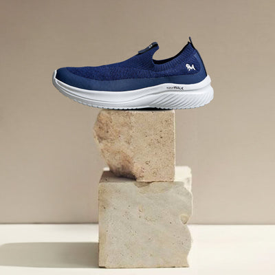 Ease Walk Slip Ons : Blue