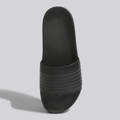 FootBed Slides for Men : Black