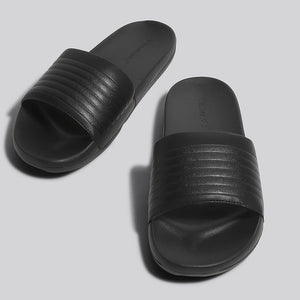 FootBed Slides for Men : Black