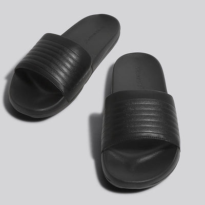 FootBed Slides for Men : Black