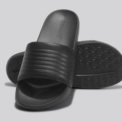 FootBed Slides for Men : Black