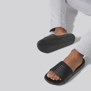 FootBed Slides for Men : Black