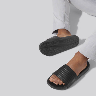 FootBed Slides for Men : Black