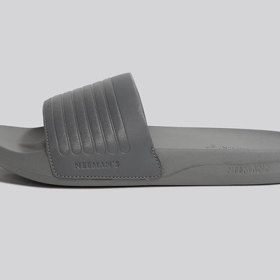 FootBed Slides for Men : Grey