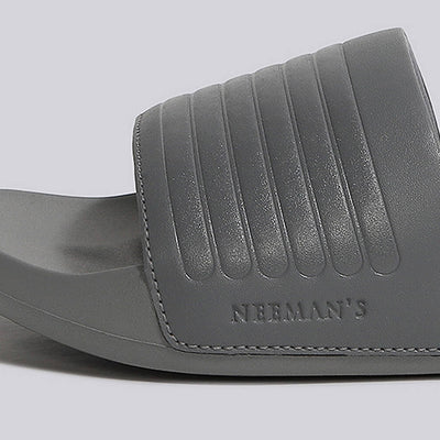 FootBed Slides for Men : Grey