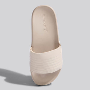 FootBed Slides for Women : Beige
