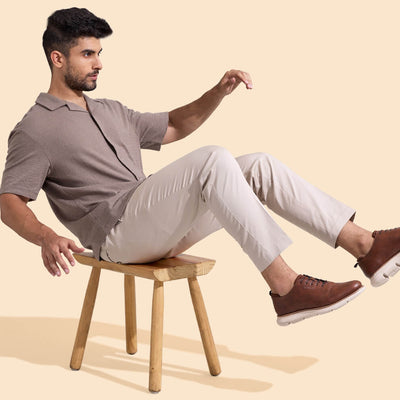 Flexy Brogues : Brown