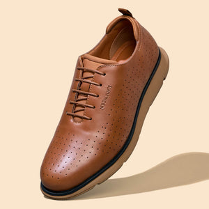 Flexy Brogues : Tan