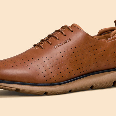 Flexy Brogues : Tan