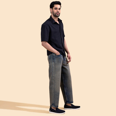 Flex Knit Loafers : Black