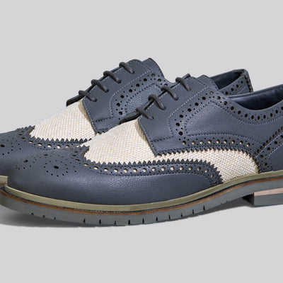 Jute Dress Oxfords : Grey