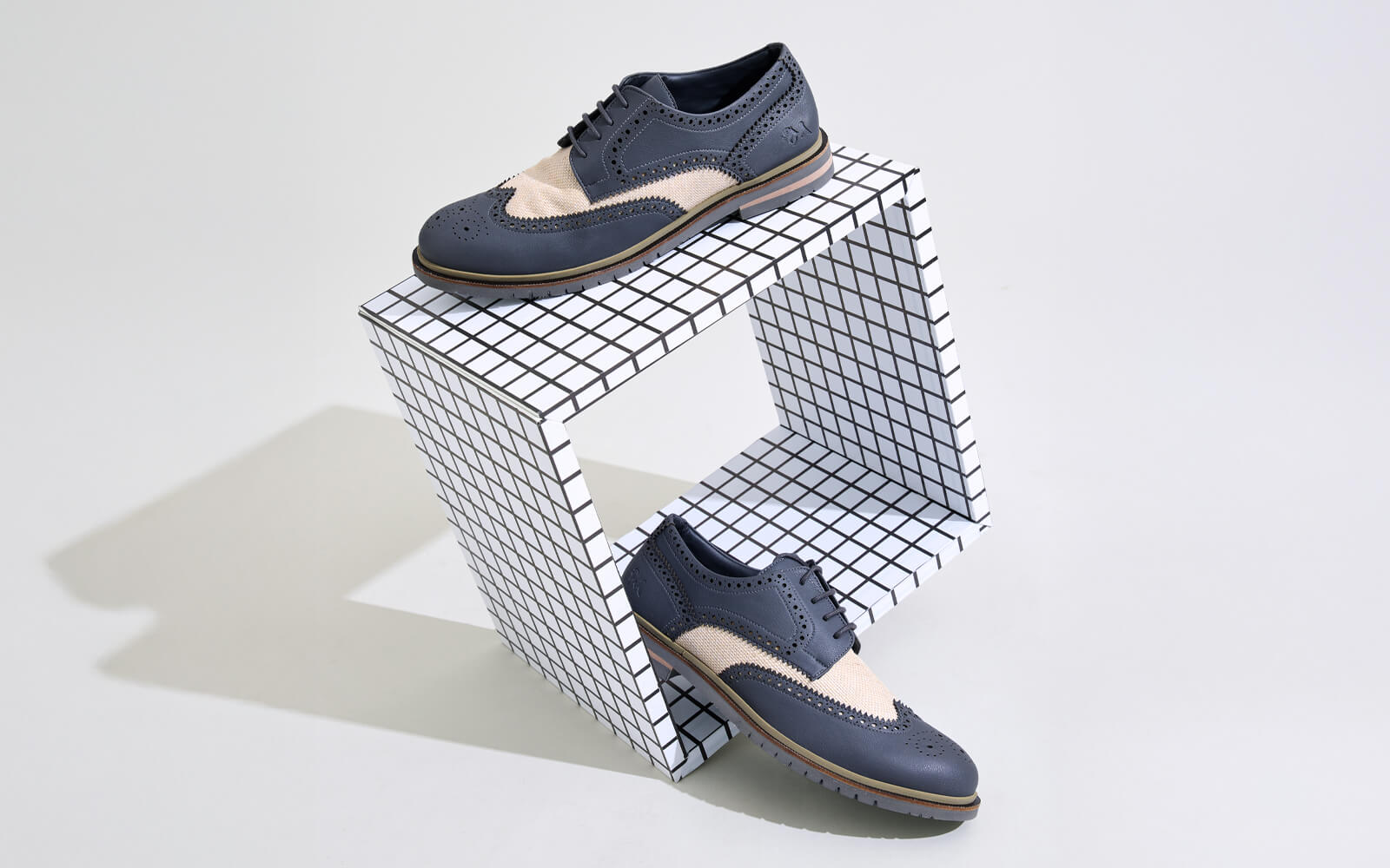 Jute Dress Oxfords : Grey