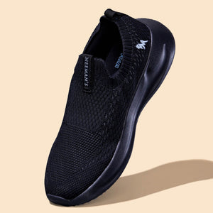 Knit Trainers For Men : Black