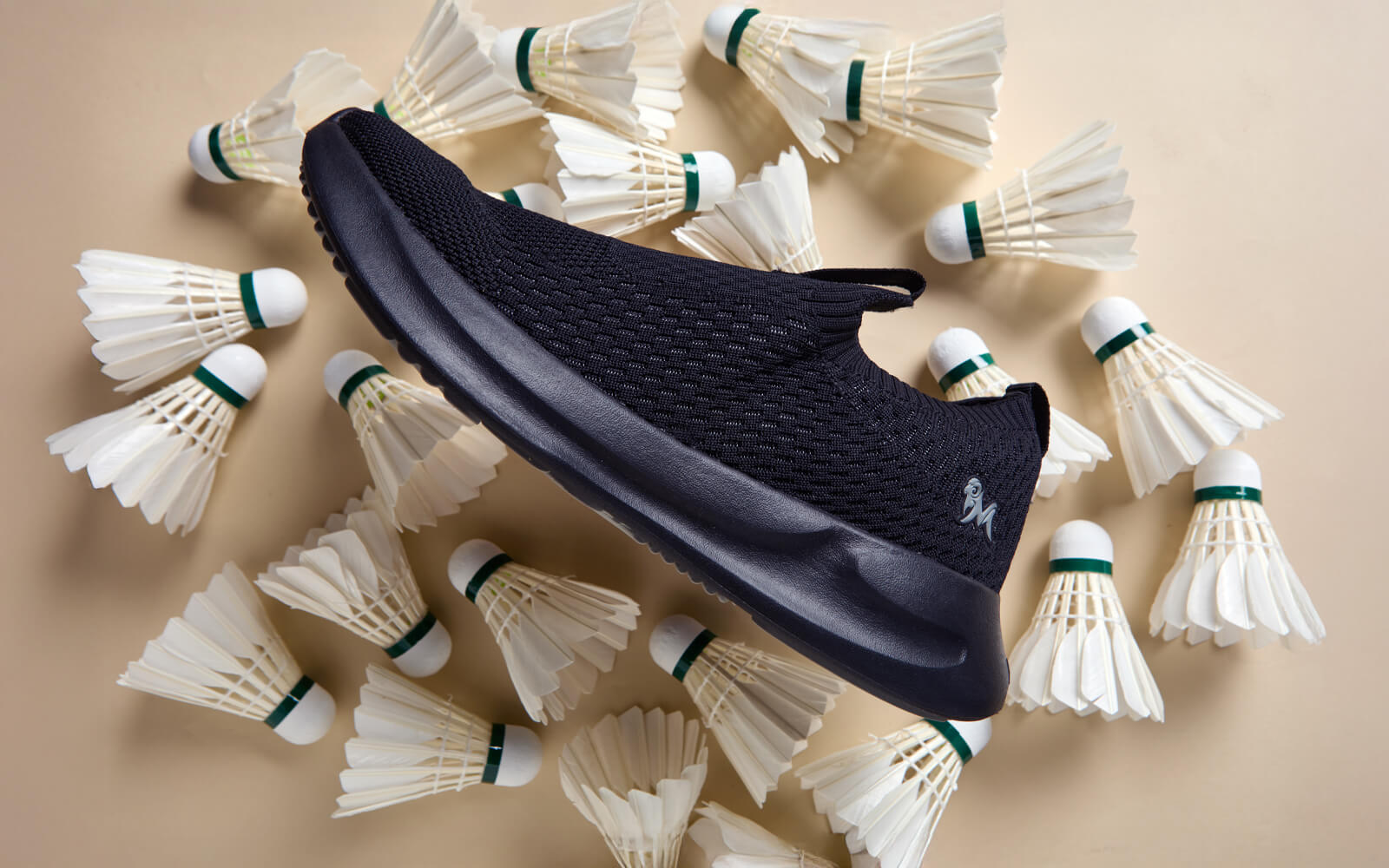 Knit Trainers For Women : Black