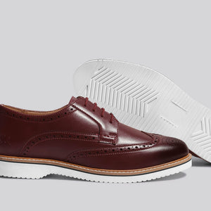 Luxe Brogues : Burgundy