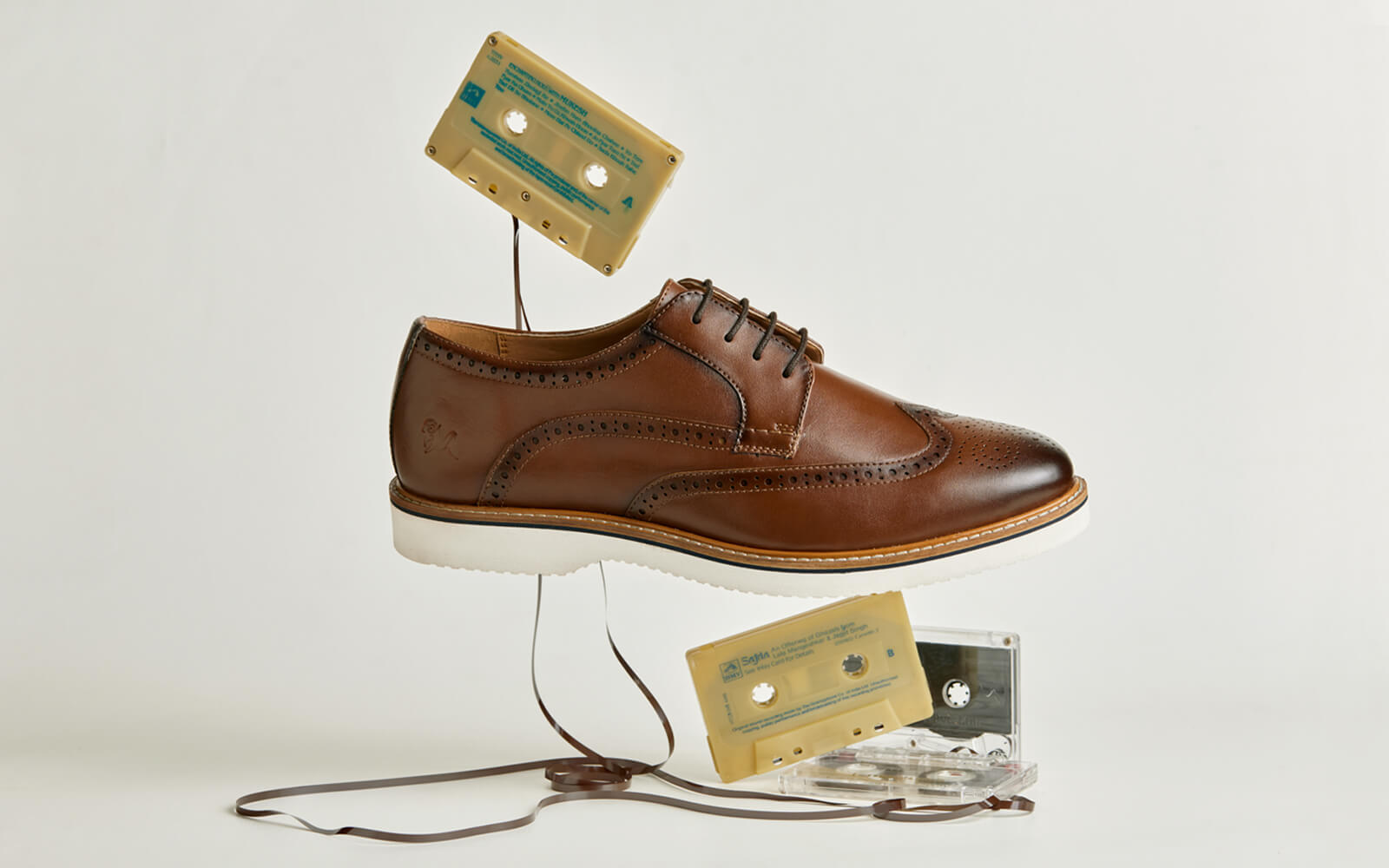 Luxe Brogues : Tan