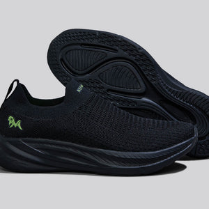 Max Cushy Slip Ons : Black