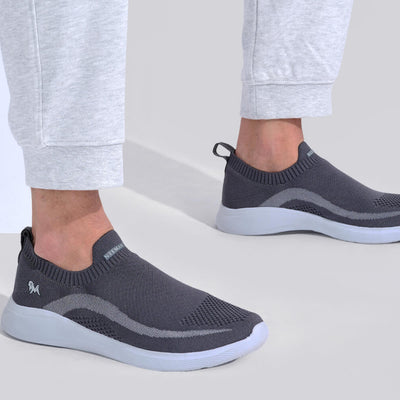 Everyday Basic Slip Ons : Dark Grey