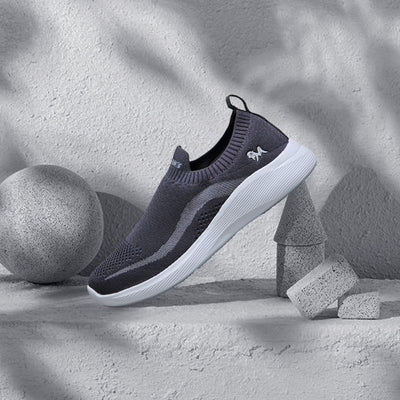 Everyday Basic Slip Ons : Dark Grey