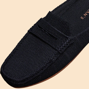 Relive Knit Mules : Black