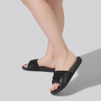 Squooshy Slides for Women : Black