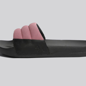 Squooshy Slides for Women : Black-Pink