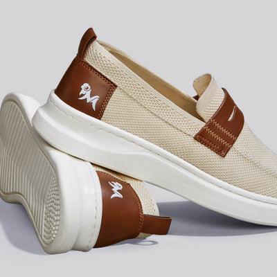 Brunch Loafers : Ivory/Tan