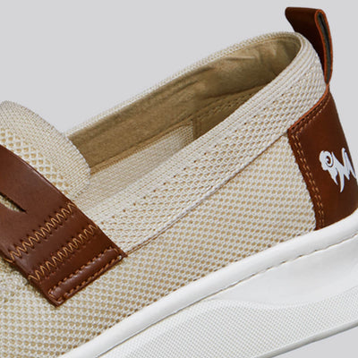 Brunch Loafers : Ivory/Tan