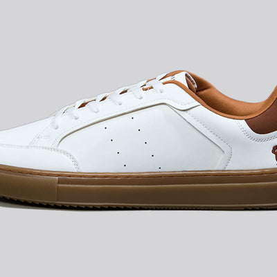 The Comfy Sleeks : White-Brown