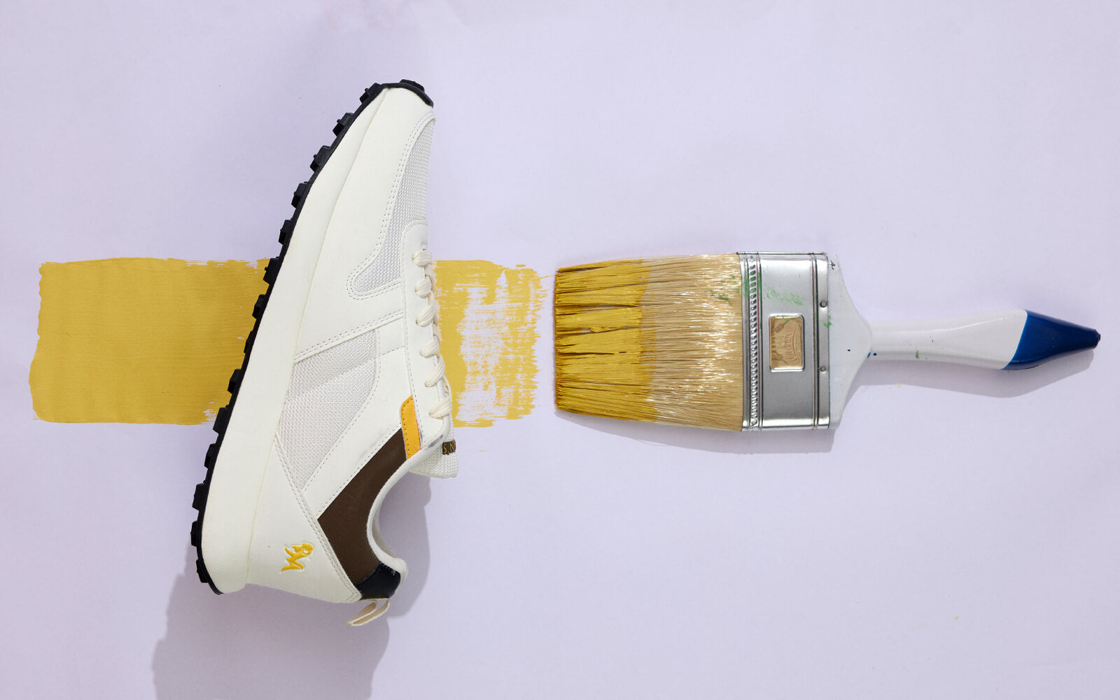 The Eighties : Ivory-Brown-Yellow