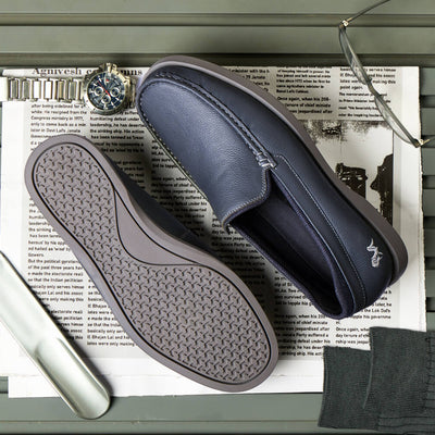 The Luxe Loafers : Grey
