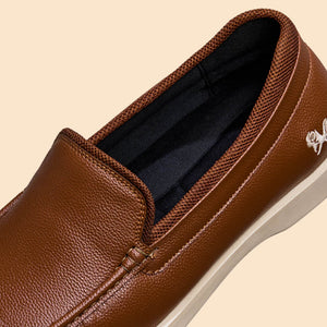 The Luxe Loafers : Tan