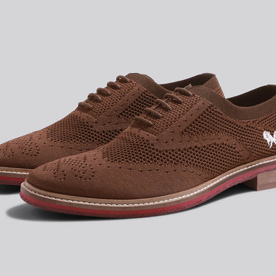Oxford Knits : Brown