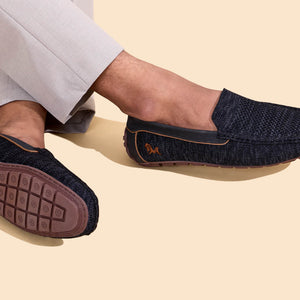 The Weave Loafers : Black