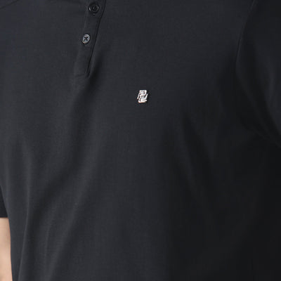 883 Police Neptunes Black Polo Shirt