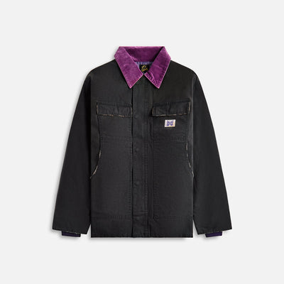 Needles Lumberjack Coat 11oz Cotton Oxford - Black