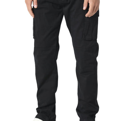 883 Police Newton Black Cargo Pants