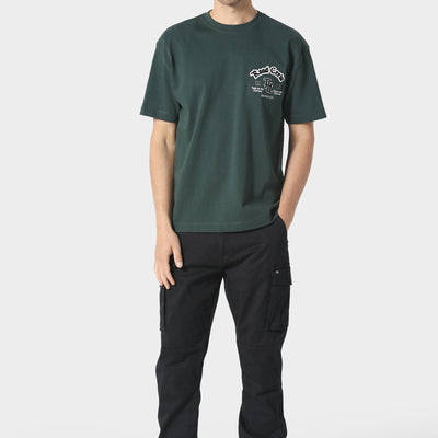 883 Police Newton Black Cargo Pants