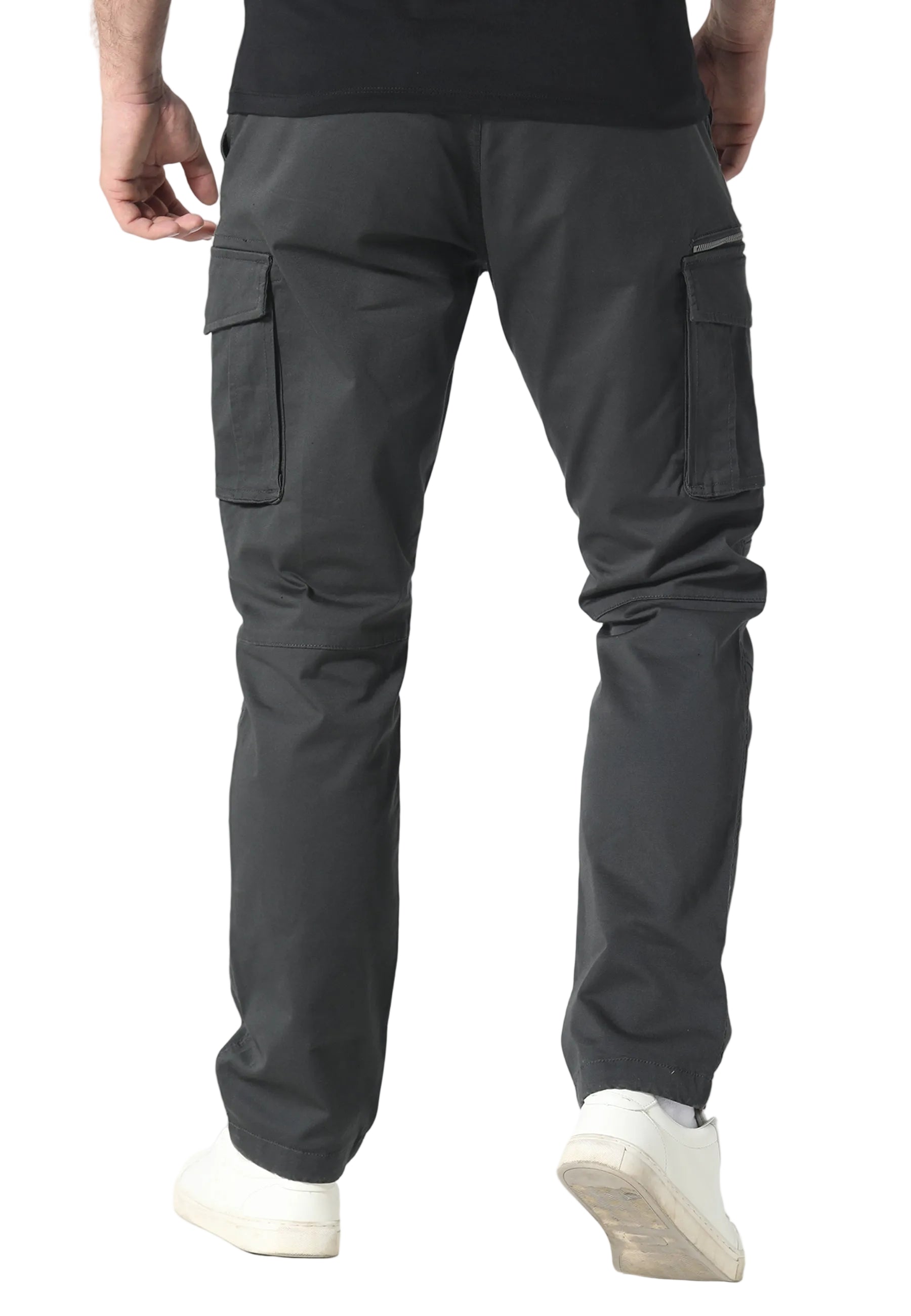 883 Police Newton Charcoal Cargo Pants